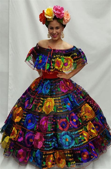 Chiapas Dress Olverita S Village Chiapas Dress Mexican Fashion Mexican Dresses