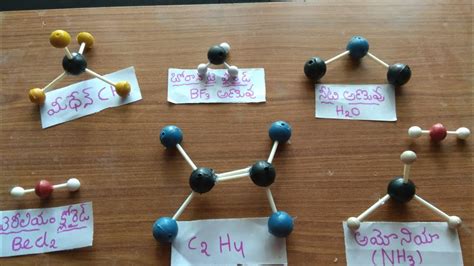 Making Structures Of Molecules Using Balls Youtube