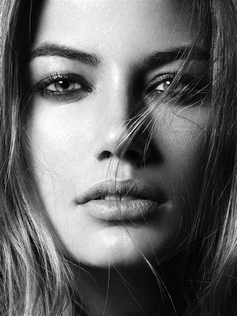 Cristina Sagnier Black And White Portraits Beauty Face Beauty Shots