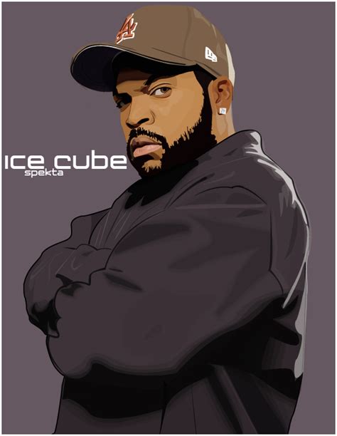 Ice Cube Rapper Wall Illustrations Urbannation