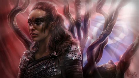 Lexa Of The 100 Fan Art Fifteenth Alyssa May On Artstation At