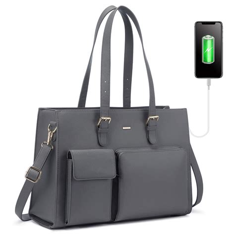 Buy Laptop Bag For Women 156 Inch Waterproof Leather Computer Bag