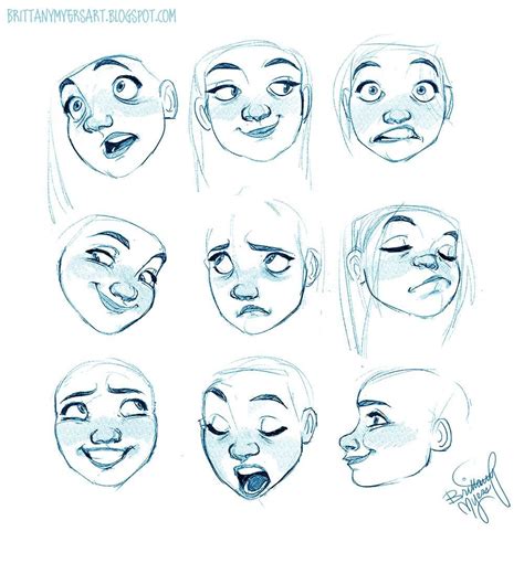 Facial Expressions Drawing Expressions Drawing People Sketches