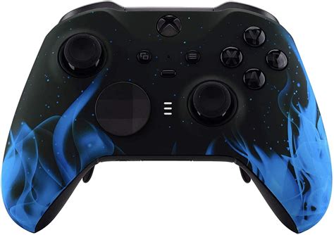 Buy Custom Elite 2 Controller Compatible With Xbox One Blue Flame