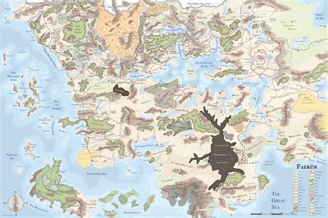 Faerun In The Great Game World Anvil