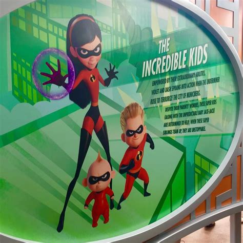 This Has To Be The Cutest Look At Jackjack Violetparr And Dashparr Incredicoaster