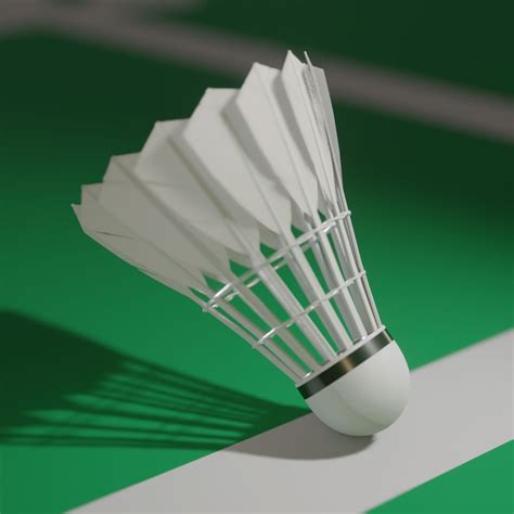 Shuttlecock Free D Sport Models Blenderkit