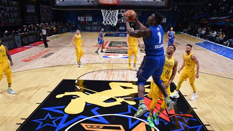 2021 Nba All Star Game Zion Williamson Finishes Multiple Alley Oops