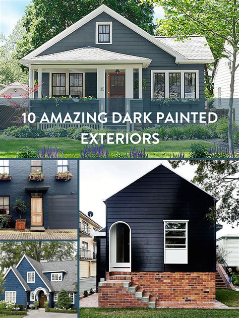 Architects' white exterior paint picks, also chosen by members of our architect/designer directory. Eye Candy: 10 Dark Painted Exteriors | Exterior paint ...