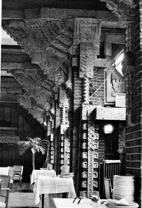 Imperial Hotel Tokyo Japan 1916 Demolished 1967 Frank Lloyd Wright Concrete Architecture
