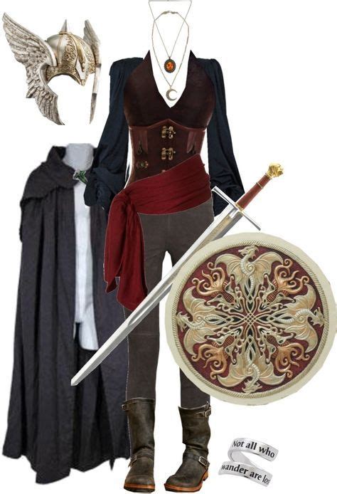 The Female Warrior Medieval Clothing Fantasy Clothing