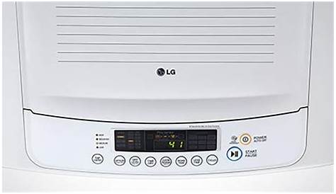 LG DLE1001W: Large Capacity Top Load Electric Dryer | LG USA