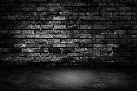 Dark Gray Vintage Brick Wall Photography Backdrop Ibd 246724 Ibackdrop