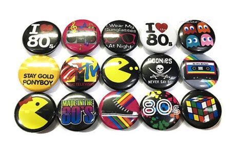80s 1980 1 125 Button 80s 80s Party Etsy 80s Party 80s Birthday