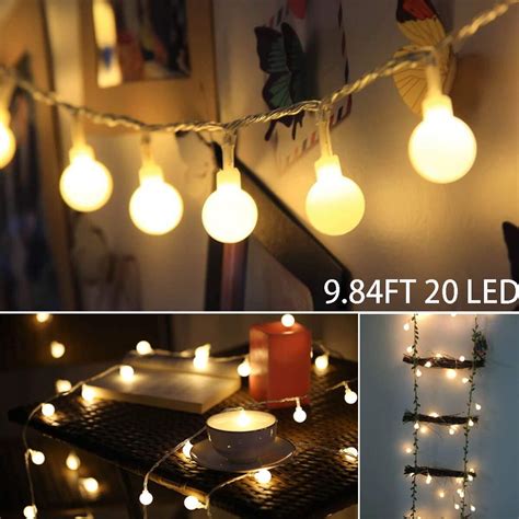 String Lights Fairy Lights Home And Garden 8 Modes Remote Control Led