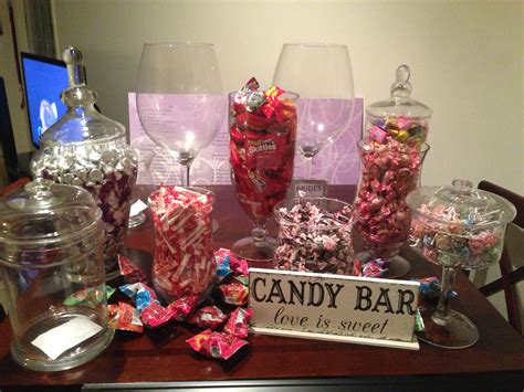 Candy Station Ideas Love Is Sweet Parties T Wrapping Wedding