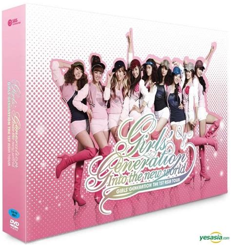 Yesasia Girls Generation The 1st Asia Tour Into The New World 2dvd Photobook Korea