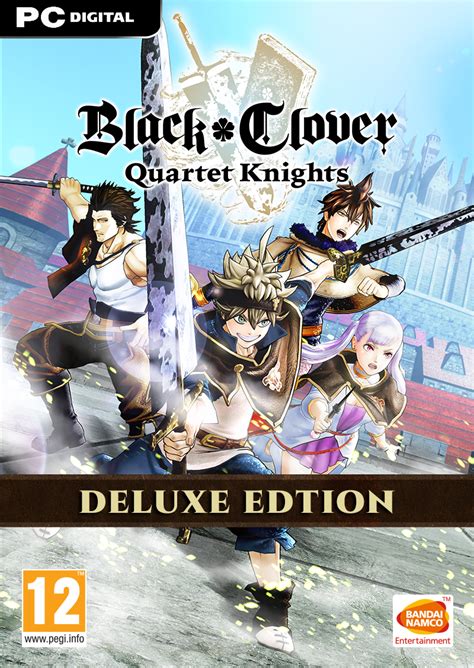 Black Clover Quartet Knights Deluxe Edition Pc Steam
