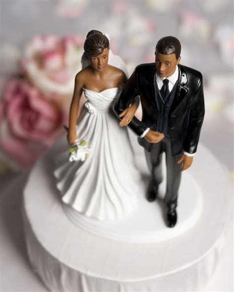 Plus Size African American Wedding Cake Toppers Peter Brown Bruidstaart