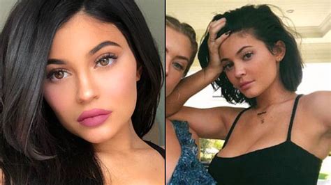 kylie jenner just got rid of her lip fillers and she looks so different popbuzz