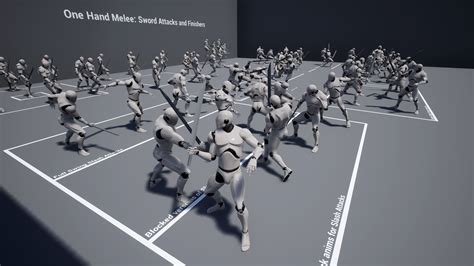 One Hand Sword Attack And Finisher Animation For Unity Or Unreal Engine