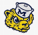 Michigan Wolverines Vintage Logo Clipart - Logo Mascot Michigan ...