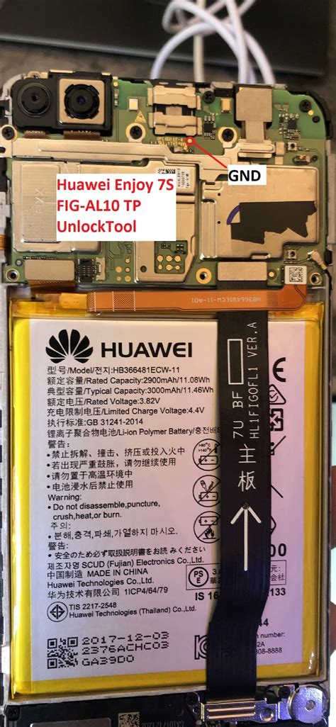 Huawei Enjoy S Fig Al Test Point Pinout Me