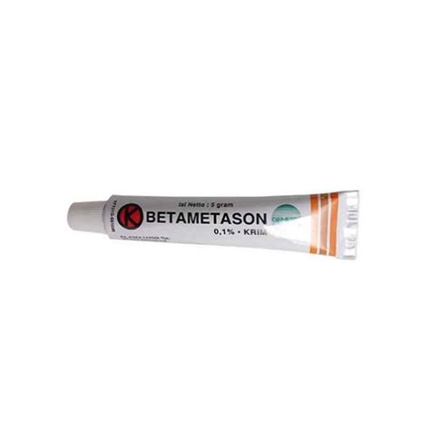 Betamethasone 01 Cream 5 G Kegunaan Efek Samping Dosis Dan Aturan
