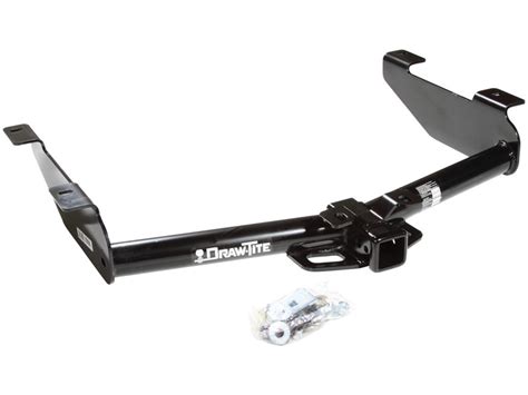 They also mount onto similar vehicle types, including cars, vans and crossovers. Draw-Tite 75550 Class IV Round Tube Trailer Hitch Receiver