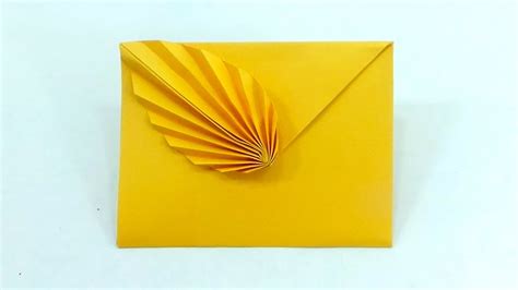 Diy Crafts How To Make A Leaf Envelope Origami Envelope With Leaf