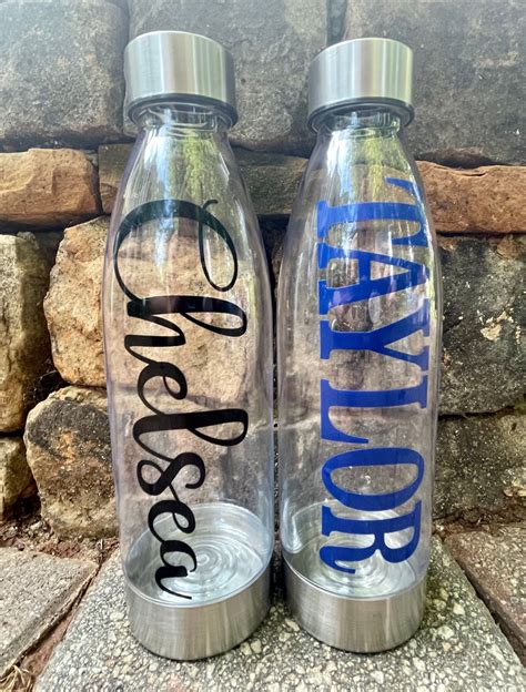 Personalized Water Bottle Water Bottles Name Water Bottle Etsy
