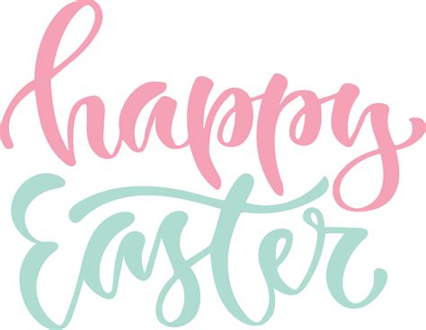 Happy Easter #3 SVG Cut File - Snap Click Supply Co.