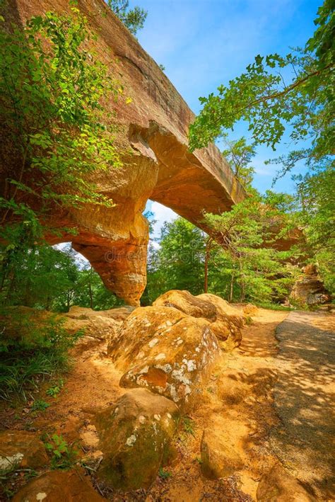 Sky Bridge Arch Red River Gorge Ky Stock Image Image Of Arch
