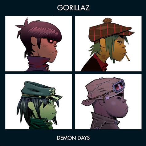 Perfect Records Gorillaz Demon Days Deadshirt