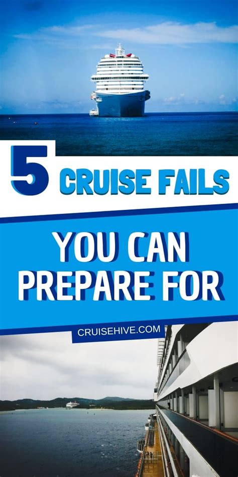 10 Worst Cruise Fails You Can Prepare For
