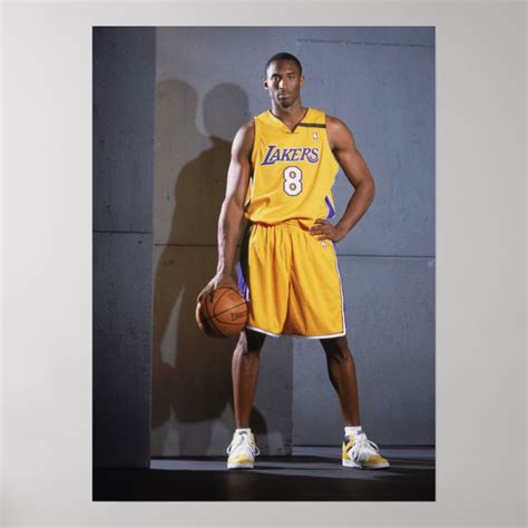 Kobe Bryant Posing For The Camera Print