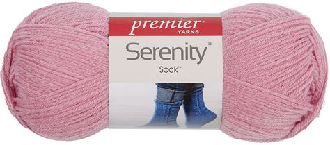 Deborah Norville Collection Serenity Solid Sock Yarn Hot Pink Walmart