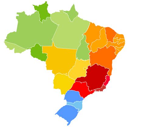 Map Brazil Svg Clip Arts Mapa Do Brasil Svg Hd Png Download Kindpng