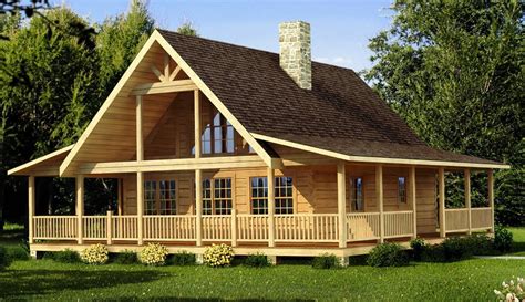 Okay, you can use them for inspiration. Log Cabin Floor Plans Wrap Around Porch - Home Building ...