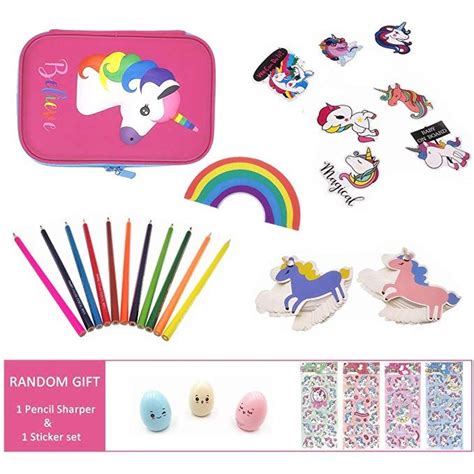 Cute Unicorn School Supplies For Girls Unicorn Stationery