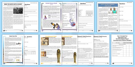 Non Chronological Reports Examples Ks2 Resource Pack
