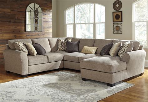 Benchcraft Pantomine 4 Piece Sectional With Chaise Walkers Furniture