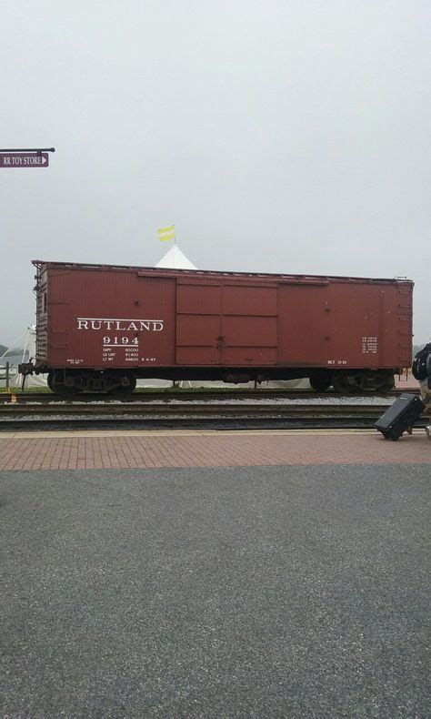Rut Boxcar Railroad Photography Rutland Box Car