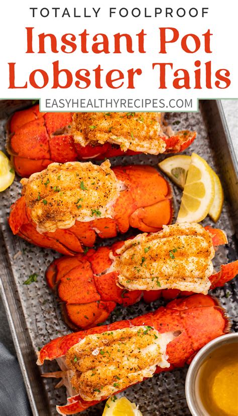 Instant Pot Lobster Tails Easy Healthy Recipes