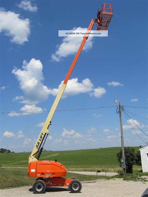 2008 Jlg 460sj Boom Lift Bucket Lift Basket Lift Machine