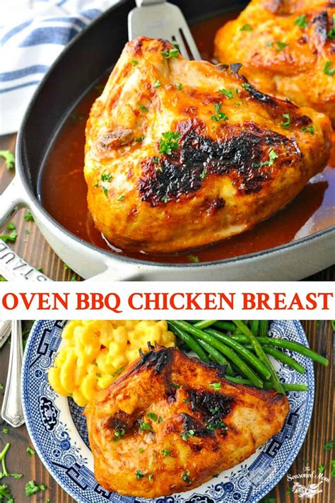 Oven Bbq Chicken Breast The Seasoned Mom