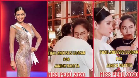 Janick Maceta Se Vuelve Todo Un Furor En Tailandia Fanáticos Se Emocionan Al Ver A La Ex Miss