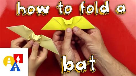 How To Fold An Origami Bat Art For Kids Hub Art For Kids Origami