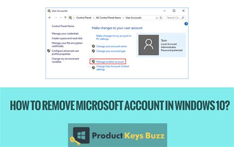 A user profile is a collection of settings that make the computer look and work the way you want it to for a user account. How to Remove Microsoft Account in Windows 10?