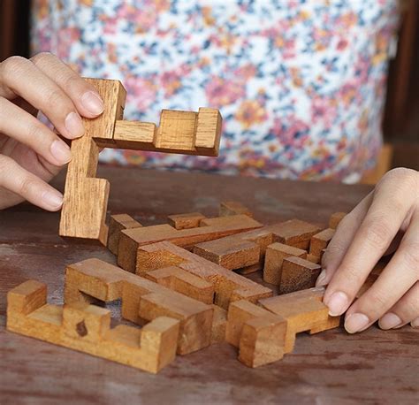 12 Piece Wooden Puzzle Solution Learn How To Take It Apart And Put
